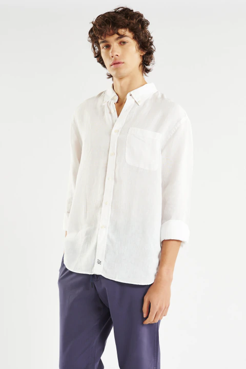 Camisa lino santorini - Imagen 6