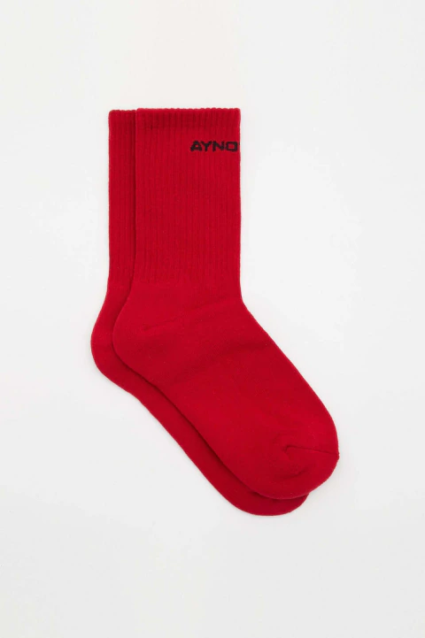 Socks logo rojo