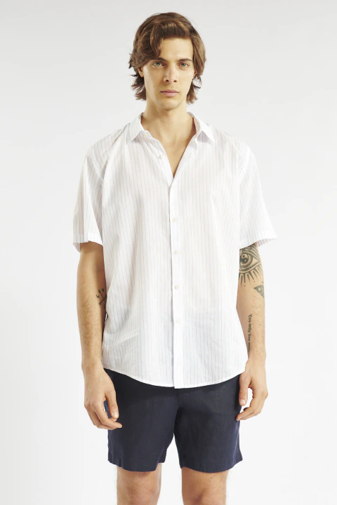 Camisa cerdeña raya ancha