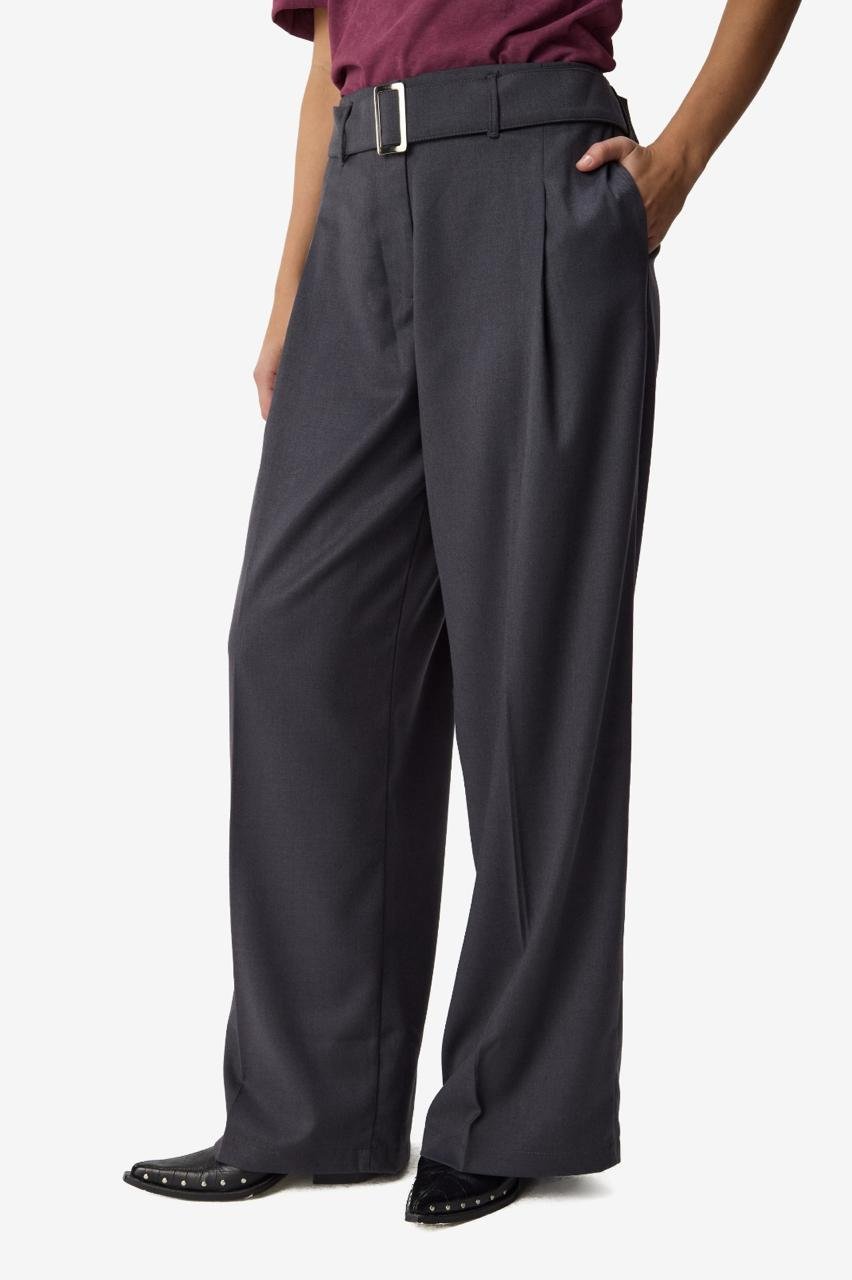Pantalon de vestir con cinto